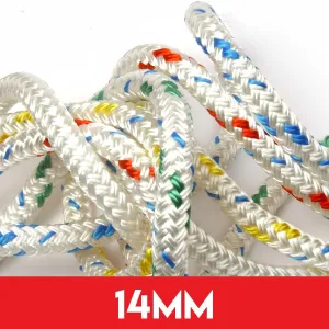14mm Kingfisher Braid on Braid Rope