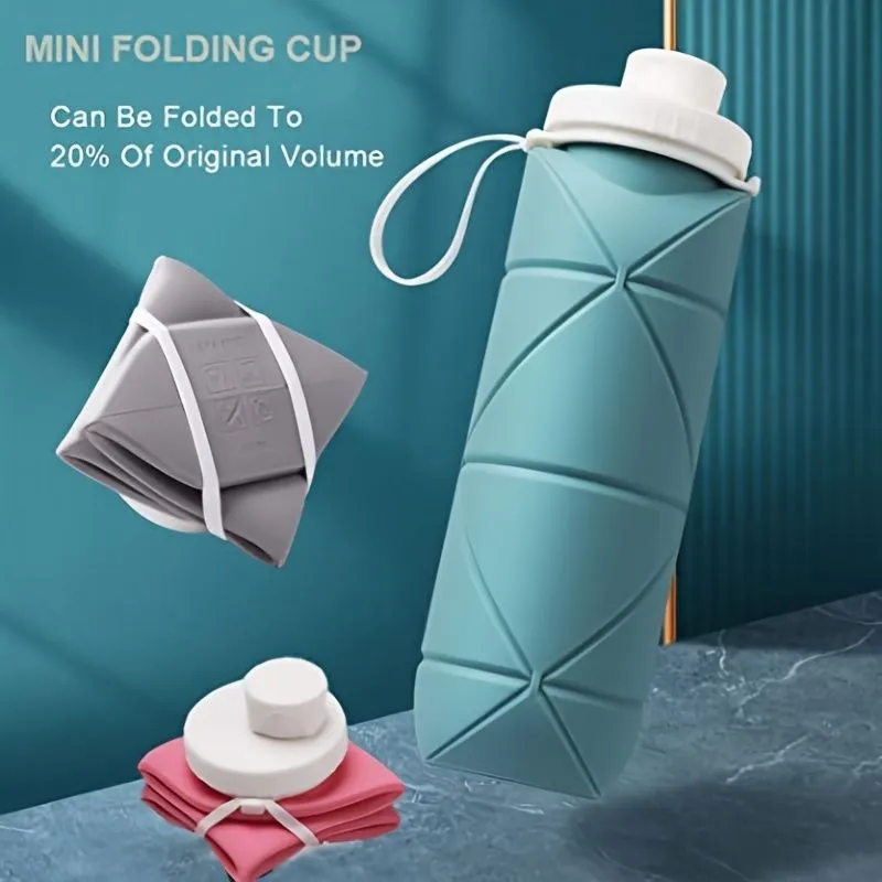 20oz TravelSip Collapsible Silicone Bottle