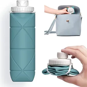 20oz TravelSip Collapsible Silicone Bottle