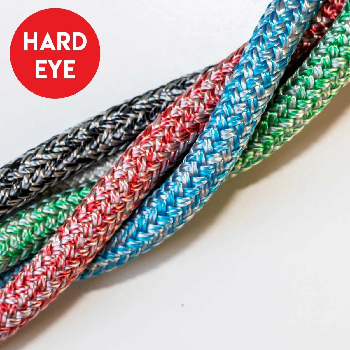 25m of 8mm Dyneema Cruise Rope with Hard Eye Splice