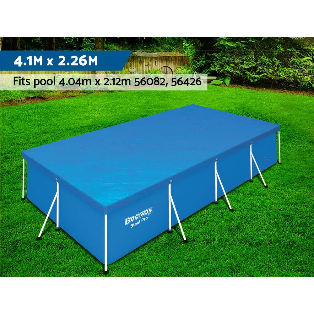 58017 Pool Cover | Fits 4x2.11m | Above Ground Swimming Pool | PE Blanket