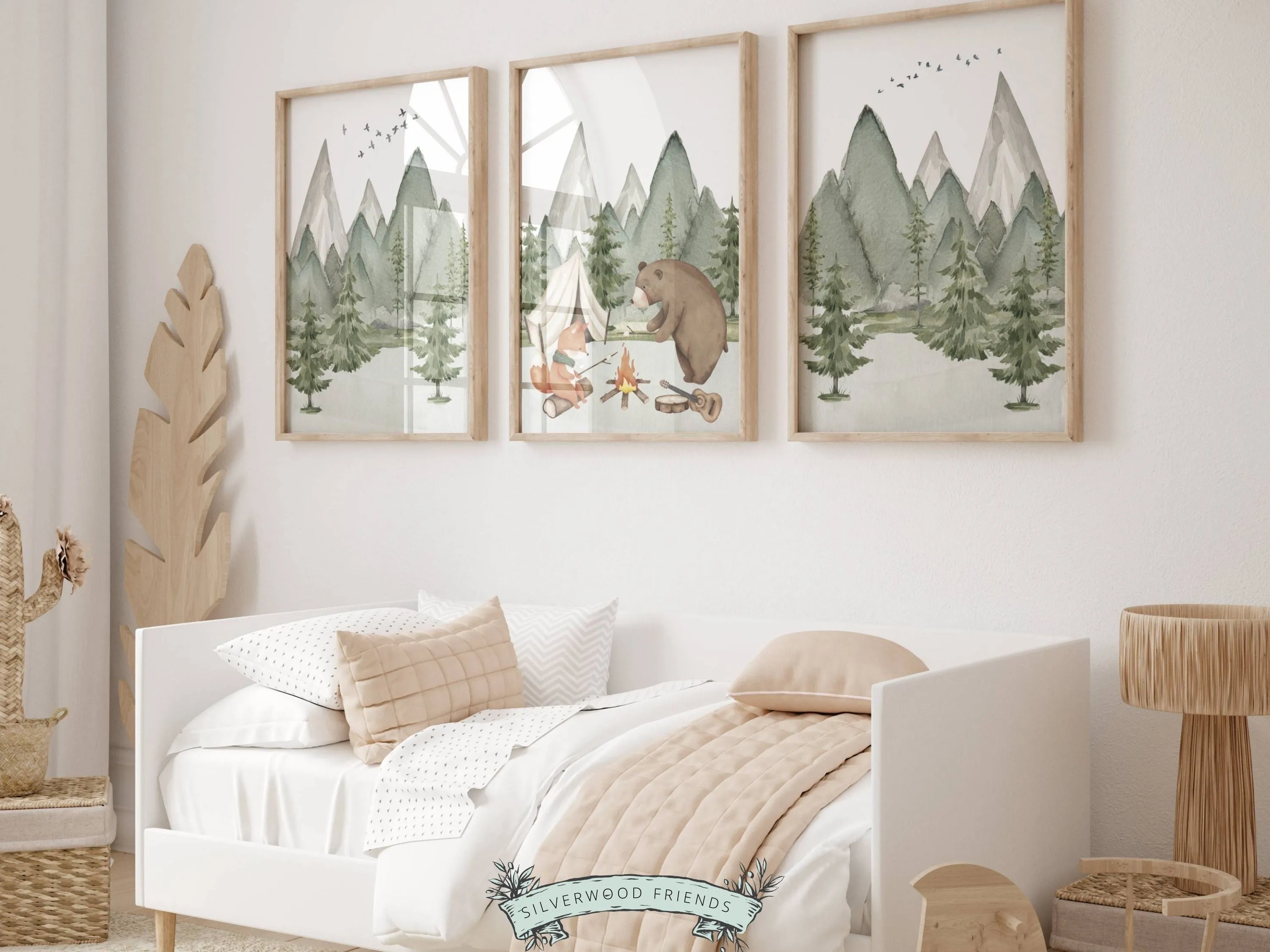 Camping Nursery Prints