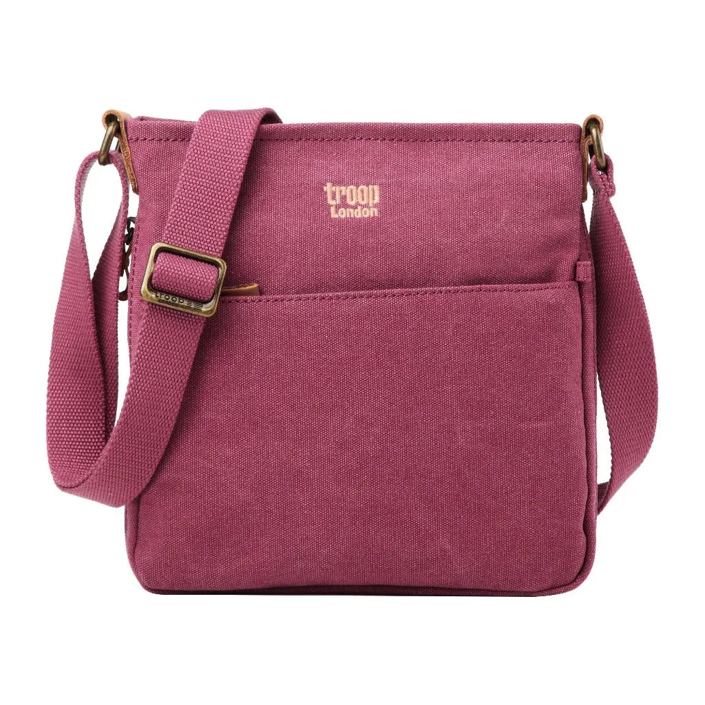 Canvas Cross Body Bag - Troop London Classic - 11 Colours