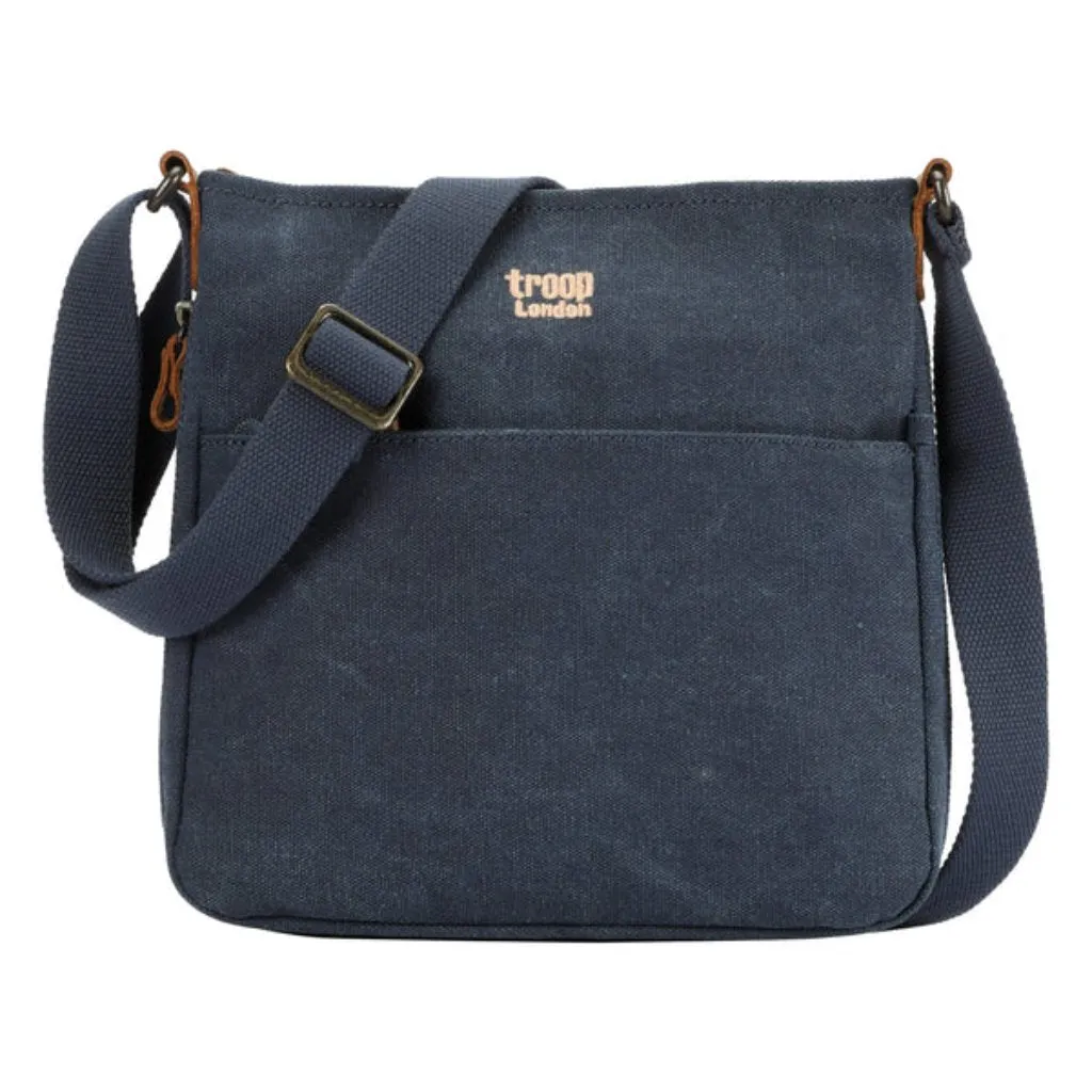 Canvas Cross Body Bag - Troop London Classic - 11 Colours