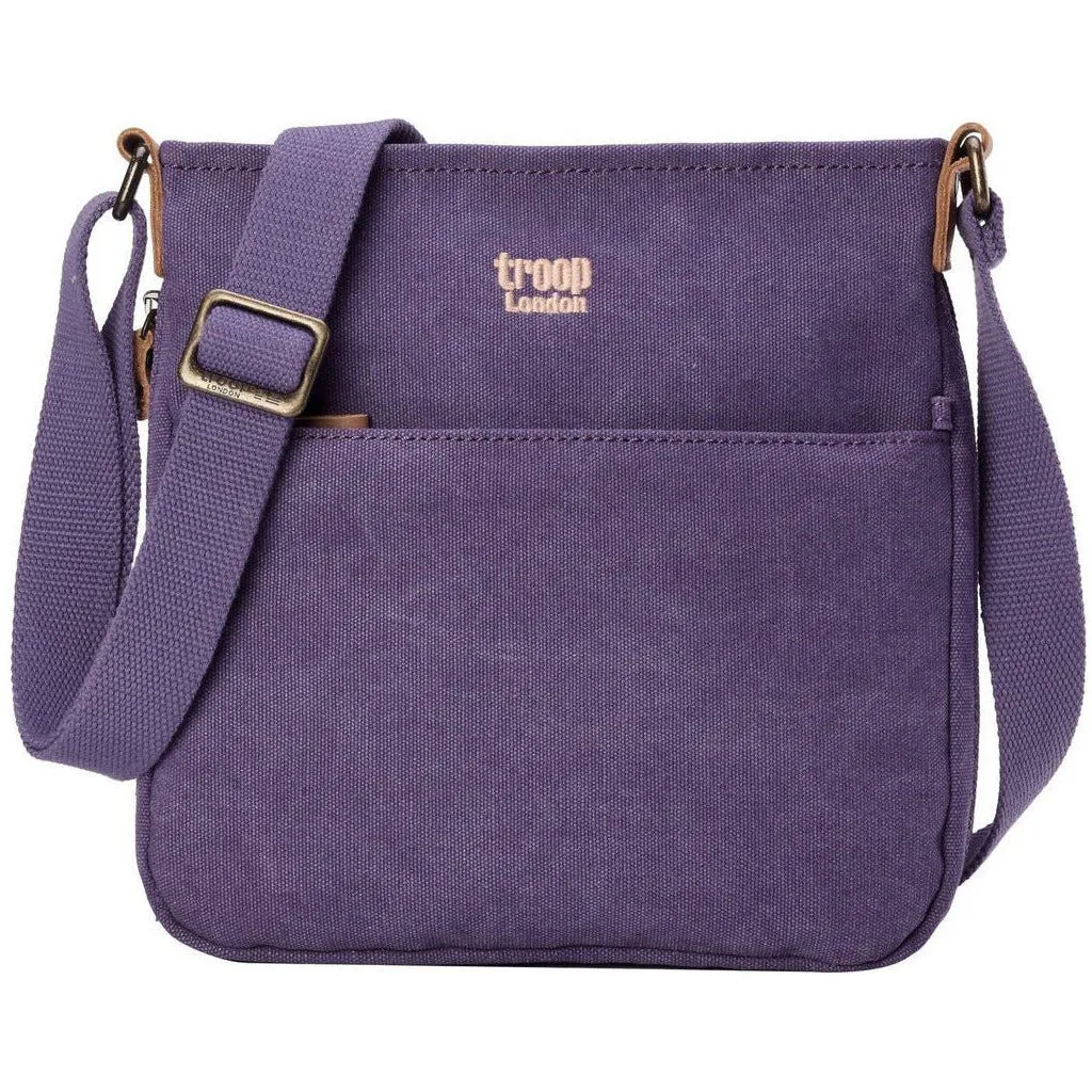 Canvas Cross Body Bag - Troop London Classic - 11 Colours