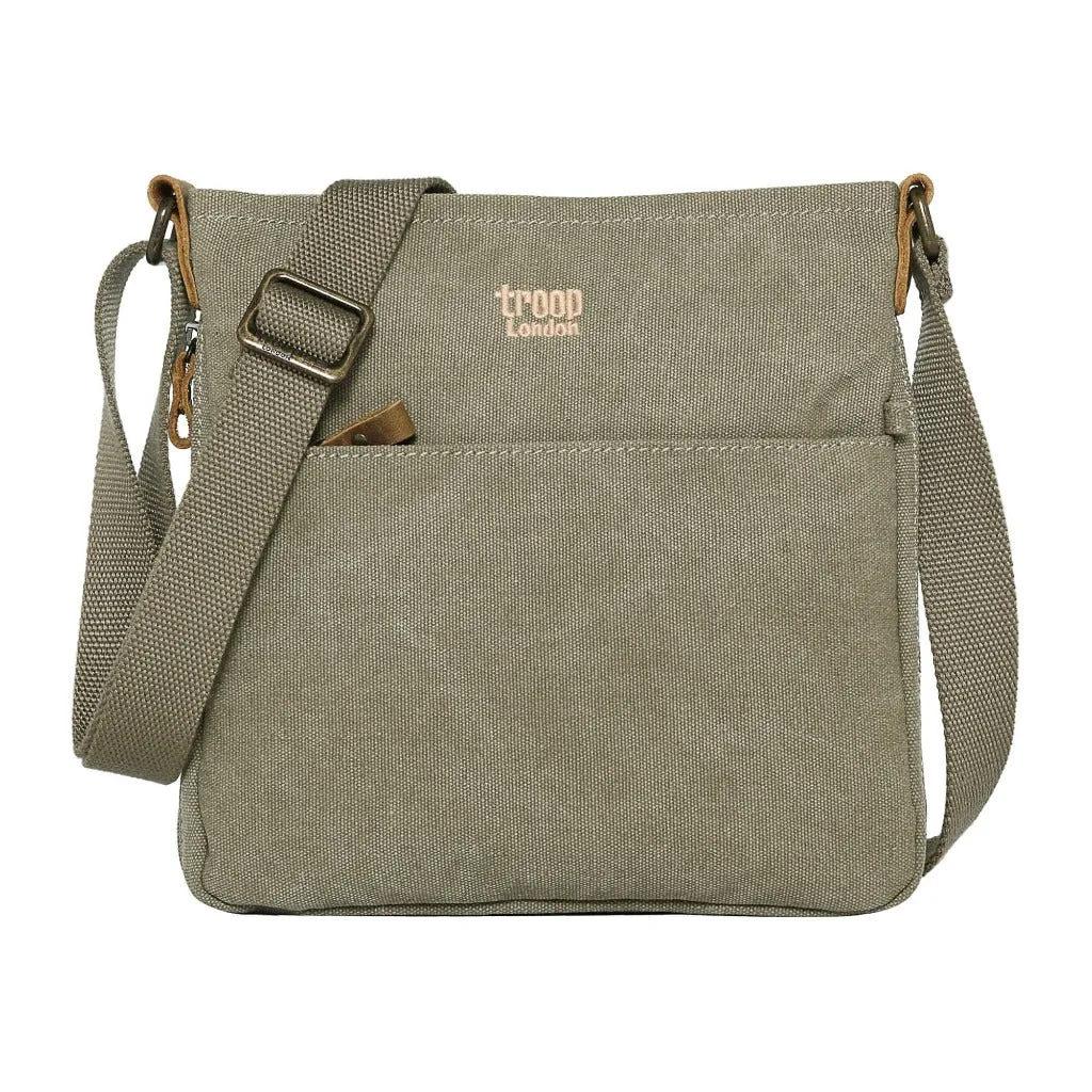 Canvas Cross Body Bag - Troop London Classic - 11 Colours