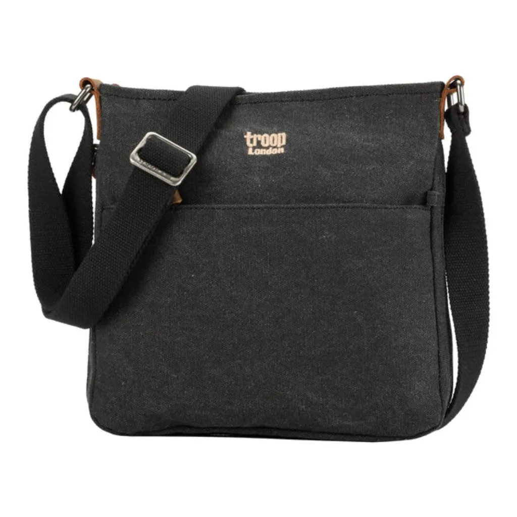 Canvas Cross Body Bag - Troop London Classic - 11 Colours