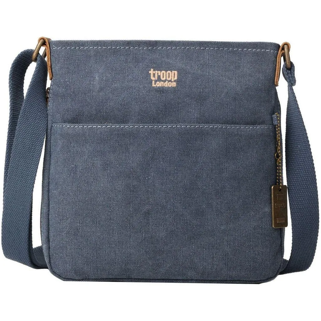 Canvas Cross Body Bag - Troop London Classic - 11 Colours