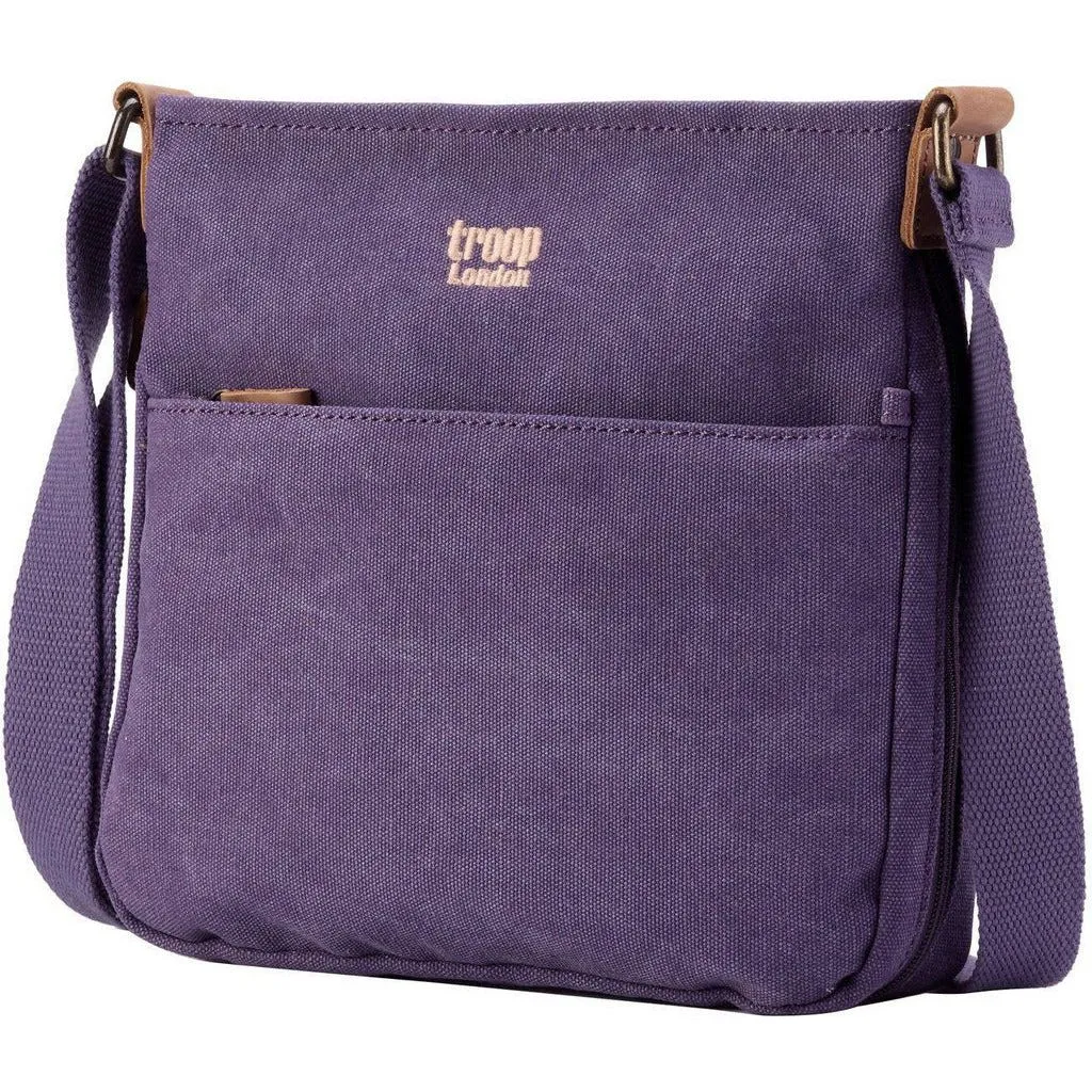 Canvas Cross Body Bag - Troop London Classic - 11 Colours