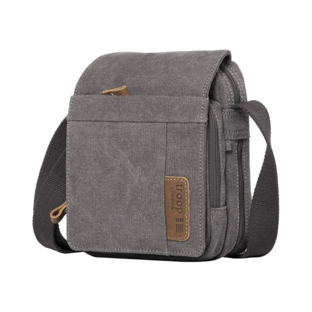 Canvas Cross Body Bag - Troop London Classic - 8 Great Colours