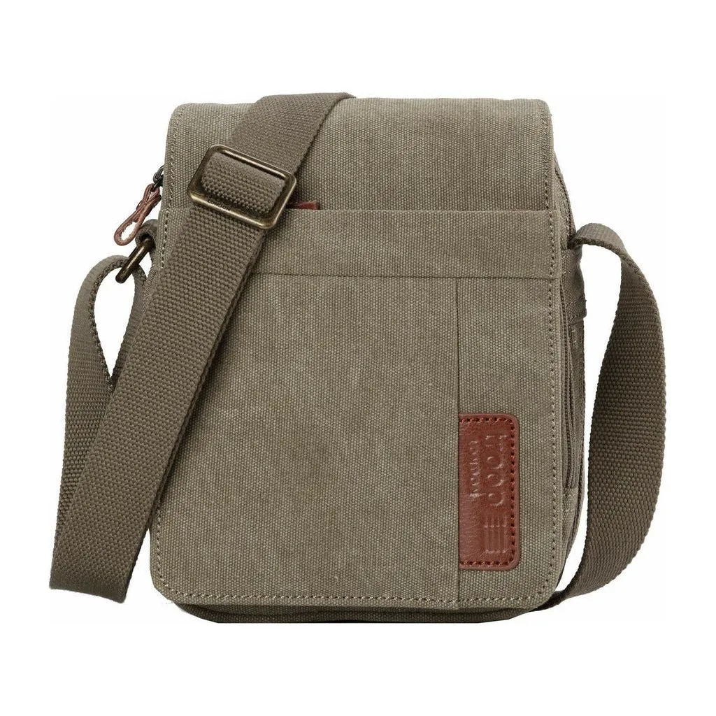 Canvas Cross Body Bag - Troop London Classic - 8 Great Colours