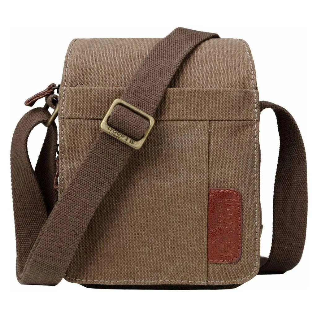 Canvas Cross Body Bag - Troop London Classic - 8 Great Colours