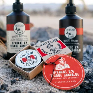 For Explosive Awesomeness: The Fire in the Hole Campfire Gift Set