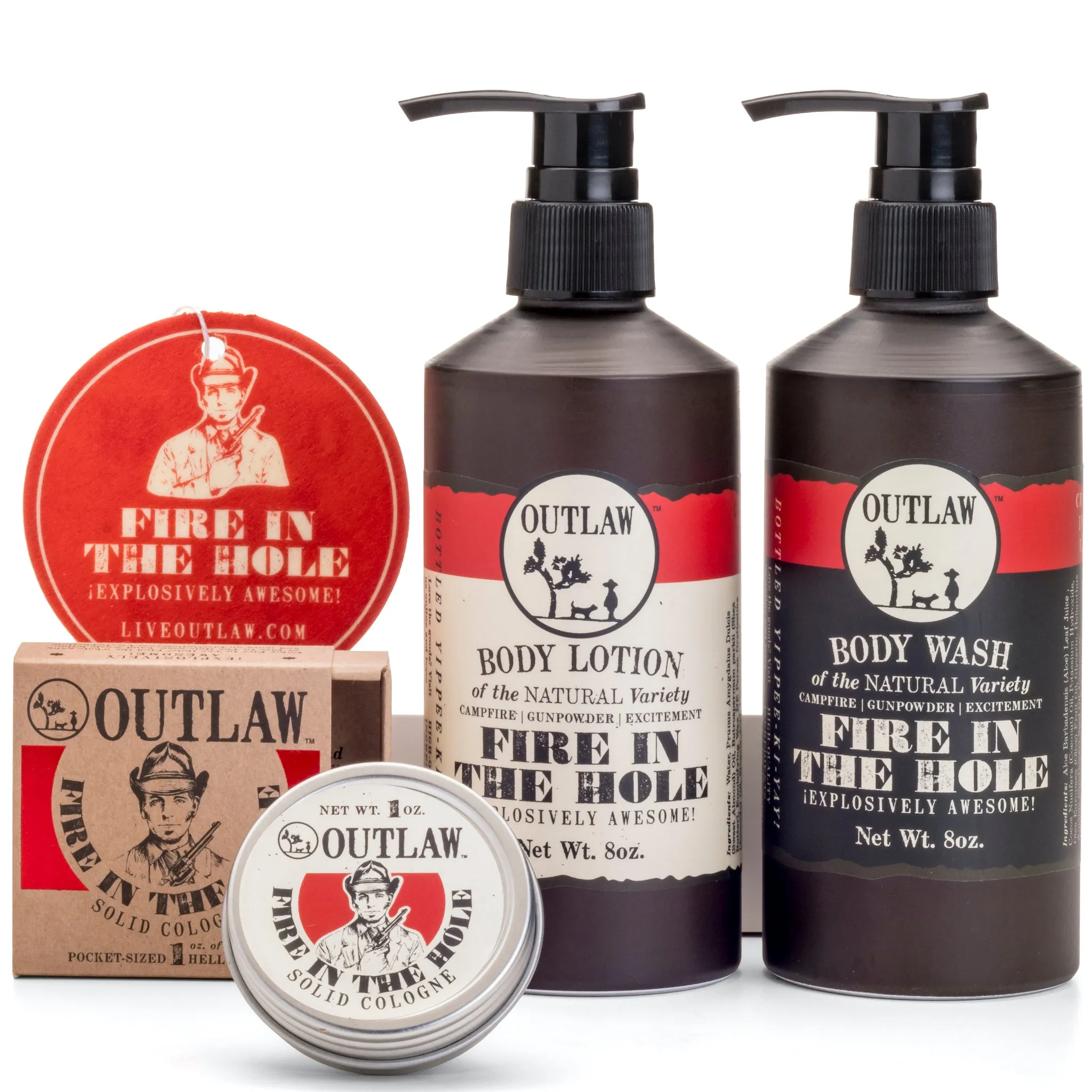 For Explosive Awesomeness: The Fire in the Hole Campfire Gift Set