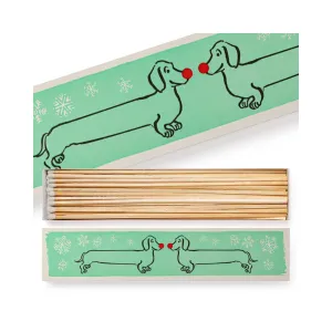Holiday Dachshunds Long Matches