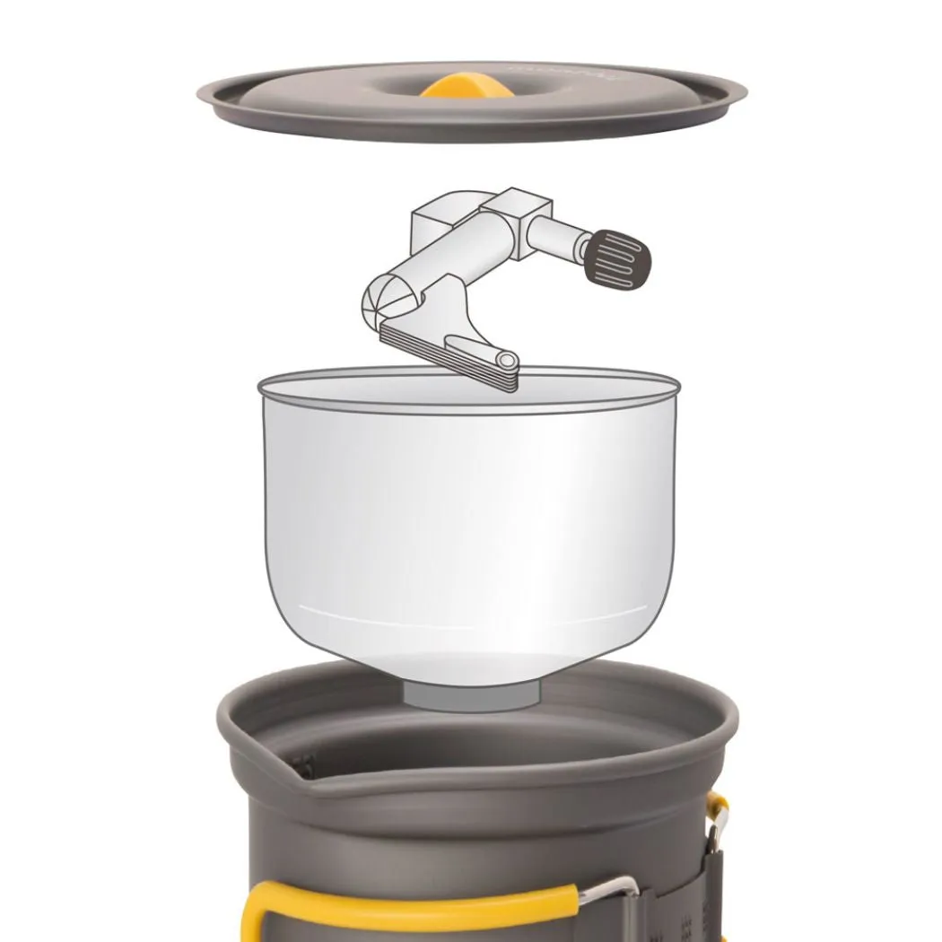 Montbell Cooking Set Alpine Cooker Solo Set - Camping Deep 9   Deep 11