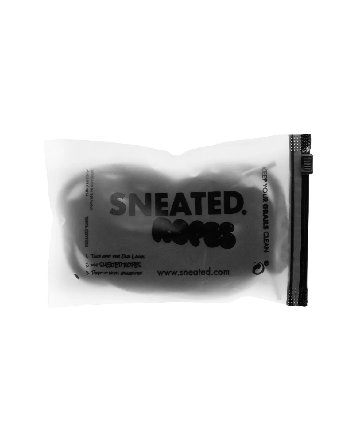 SNEATED ROPES BLACK