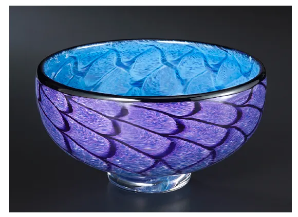 Storm Bowl: Purple & Blue